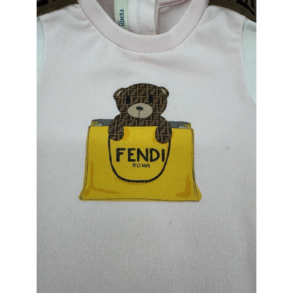 FENDI BABY DRESS Size 9M - Picture 2 of 16
